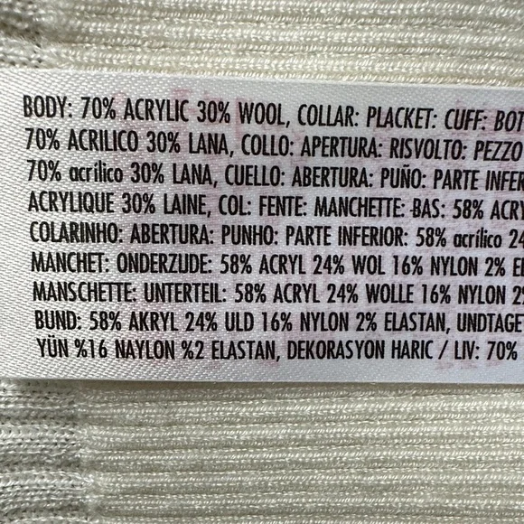 Walt Disney World 50 Anniversary Vault Collection Wool Blend Cardigan XL - Picture 10 of 10